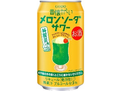 昔懐かしいメロンソーダサワー 缶350ml