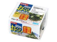 国内産 朝飯おくらめかぶ パック35g×3