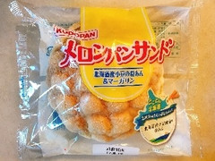 工藤パン メロンパンサンド 北海道産小豆の粒あん＆マーガリン 商品写真