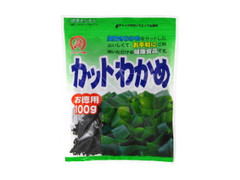 シマウマ カットわかめ お徳用 袋100g