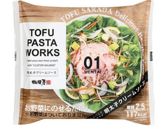 相模屋 TOFU PASTA WORKS 明太子クリーム 商品写真