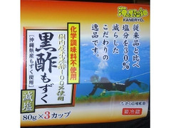 カネリョウ海藻 黒酢もずく 減塩 商品写真