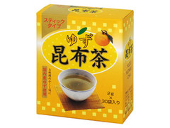ちきりや ゆず昆布茶 スティックタイプ 国内産ゆず使用 商品写真