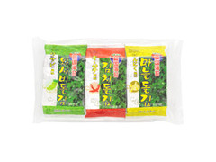 福徳海苔 味付け韓国海苔 キムチ風味・わさび風味・にんにく風味 商品写真