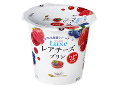 HOKUNYU Luxe レアチーズプリン ミックスベリーソース 商品写真