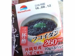 セブンプレミアム 味付もずく 三杯酢 リニューアル