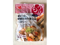 もう一品リッチ 豚もつと野菜のみそ煮込み 袋170g