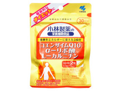 小林製薬 栄養補助食品 コエンザイムQ10 αーリポ酸 Lーカルニチン 60粒 袋19.4g