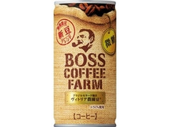ボス コーヒーファーム 微糖 缶185g