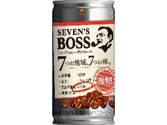 セブンズボス 微糖 九州 缶185g