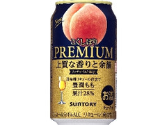 プレミアムこくしぼり 豊潤もも 缶350ml