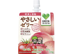 サントリー GREEN DA・KA・RA やさしいゼリー ピーチ＆トマト 商品写真