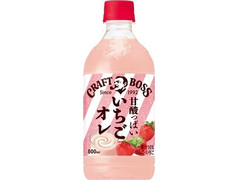 サントリー クラフトボス いちごオレ 商品写真