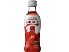 ミルクで割るデザートなお酒 MILMIX 苺 瓶200ml