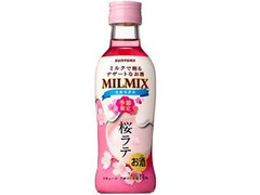 サントリー ミルクで割るデザートなお酒 MILMIX 桜ラテ 商品写真