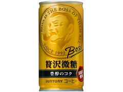 ボス 贅沢微糖 缶185g