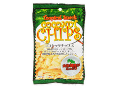 夢クリエイト トロピカルスナック ココナッツチップス 食物繊維がたっぷり 自然のおいしさ サクサクした食感 商品写真