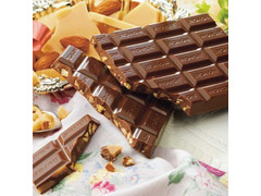 ロイズ 板チョコレート トフィー＆アーモンド 商品写真
