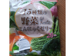 雪国アグリ 15種類の野菜が入ったこんにゃくゼリー 商品写真