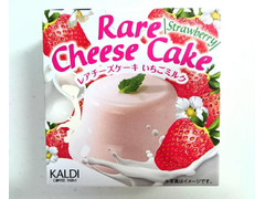 カルディ レアチーズケーキ いちごミルク 商品写真