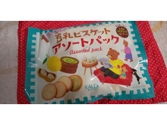 カルディ 豆乳ビスケットアソートパック レモン・抹茶ミルク・ピーナッツ 商品写真