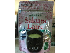 低評価】カルディ 京都宇治抹茶 サクララテの感想・クチコミ・値段