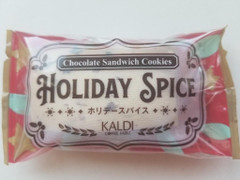 カルディ チョコレートサンドクッキー ホリデースパイス 商品写真