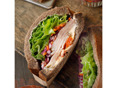 スターバックス ローストポーク＆クリームチーズサンドイッチ 商品写真