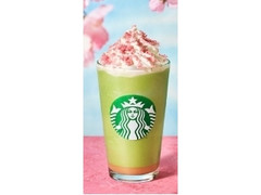 スターバックス 花見抹茶 クリーム フラペチーノ