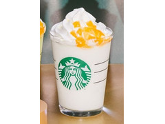 スターバックス バニラ クリーム フラペチーノ with メロン果肉カスタマイズ 商品写真