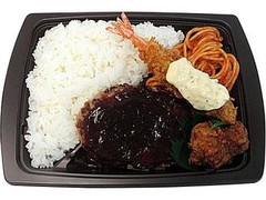 セブン-イレブン ハンバーグ＆海老フライ弁当 商品写真