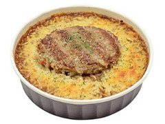 セブン-イレブン 鉄板焼きハンバーグのスパイシーカレードリア 商品写真