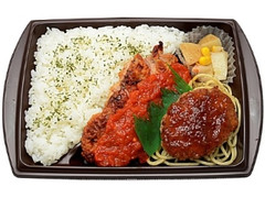 セブン-イレブン グリルチキン＆ハンバーグ弁当 商品写真