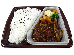 セブン-イレブン デミソースの鉄板焼ハンバーグ弁当 商品写真