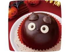 ハロウィン 黒猫チョコケーキ