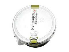 セブン-イレブン 宇治抹茶使用豆乳抹茶ぷりん 商品写真