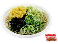 セブン-イレブン たぬき蕎麦 えび揚玉と青さ揚玉