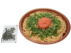 明太子と大葉の和風パスタ