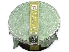 セブン-イレブン 抹茶わらび＆白玉くりぃむぜんざい 商品写真