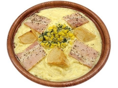 ポテトとベーコンのコーンクリームパスタ