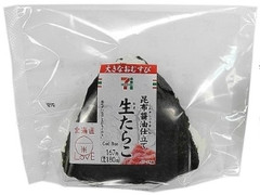 大きなおむすび昆布醤油仕立て生たらこ