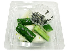 セブン-イレブン 塩昆布で食べる！かぶ胡瓜 商品写真