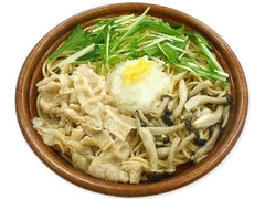 みぞれであっさり豚肉ときのこの和パスタ