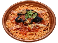 1／2日分野菜パスタ ナスとベーコン