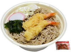 コシが自慢の海老天蕎麦