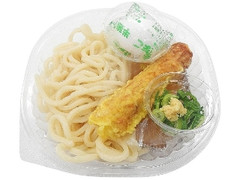 冷しちくわ天ぶっかけうどん 温たま入り