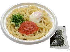 セブン-イレブン まぜ麺！明太温たまうどん 商品写真