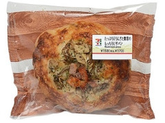 たっぷりえりんぎと舞茸のもっちりピザパン