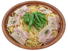 アスパラとベーコンの和風パスタ