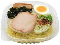 炊出しはまぐりスープ冷し塩ラーメン